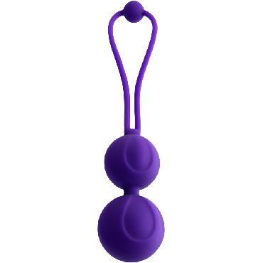 L'Eroina by Toyfa Bloom, фиолетово-розовый - Набор вагинальных шариков - купить в секс шопе