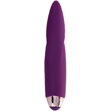 L'Eroina by Toyfa Flo, фиолетовый - Вибростимулятор с лепестками для стимуляции - купить в секс шопе
