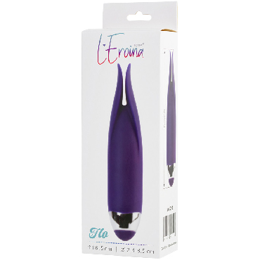 L'Eroina by Toyfa Flo, фиолетовый - подробные фото в секс шопе Condom-Shop