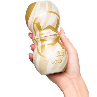MensMax Smart Gear Gold, белый - подробные фото в секс шопе Condom-Shop
