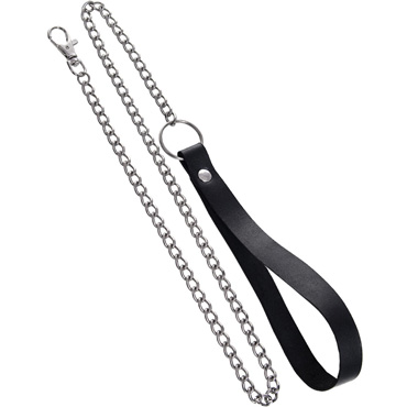 Новинка раздела Секс игрушки - Pecado Ошейник из двух ремешков, черный