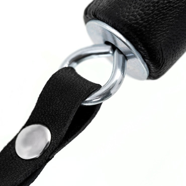 Pecado Плеть с черной рукоятью, черная - фото, отзывы