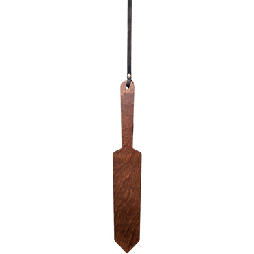 Pecado Паддл с кожаным покрытием м2, черный — фото 3