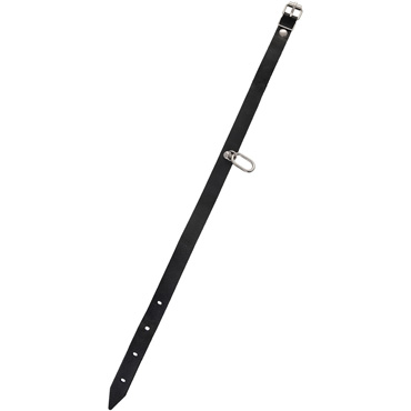 Pecado Чокер с овальным кольцом, черный, Из натуральной кожи и другие товары Pecado с фото