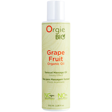 Orgie Bio Organic Oil Grape Fruit, 100 мл, Органическое масло для массажа, грейпфрут