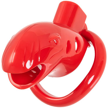 Toyfa Black&Red Chastity Cage, красный