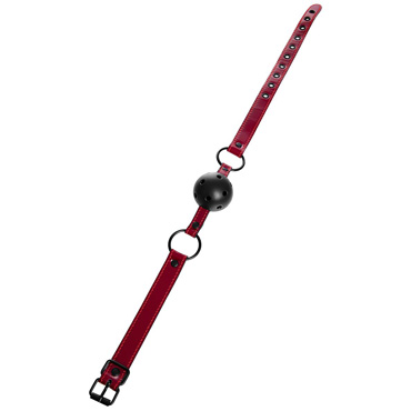 Toyfa Theatre Кляп, красно-черный - фото, отзывы