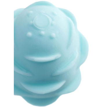 Toyfa A-Toys Pufl, бирюзовый - Нереалистичный мастурбатор с рельефом - купить в секс шопе