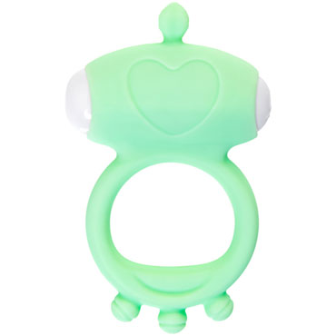 Toyfa A-Toys Fowd, зеленое, Виброкольцо на пенис