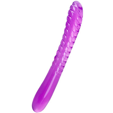 Toyfa A-Toys Frica, фиолетовый, Двусторонний фаллоимитатор
