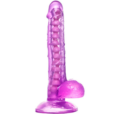 Toyfa A-Toys Celiam, фиолетовый, Фаллоимитатор с гибким сердечником