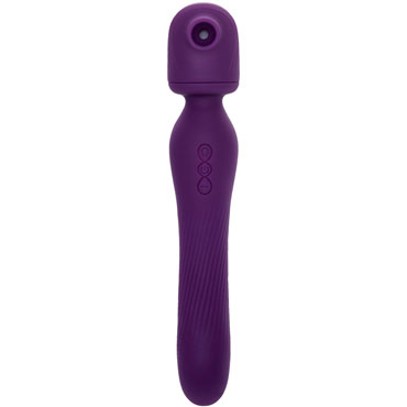 JOS Kisom, фиолетовый - Игрушка для вагинальной и клиторальной стимуляции - купить в секс шопе