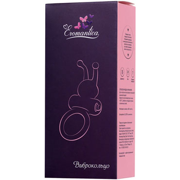 Eromantica Виброкольцо, розовый - фото, отзывы
