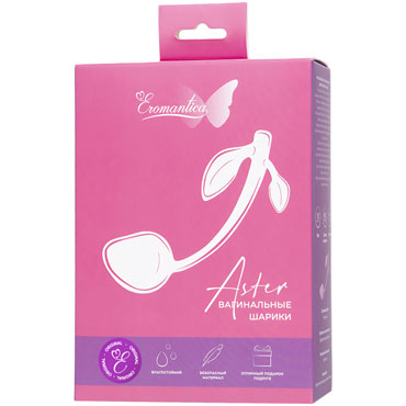 Eromantica Aster, розовый - Вагинальные шарик - купить в секс шопе
