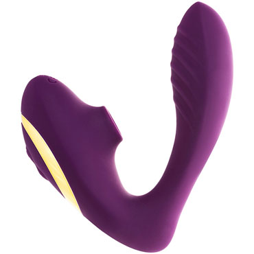 Toyfa L'Eroina Mave, фиолетовый - Вибратор с бесконтактным клиторальным стимулятором - купить в секс шопе