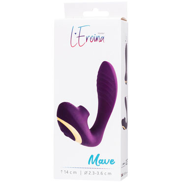 Toyfa L'Eroina Mave, фиолетовый - подробные фото в секс шопе Condom-Shop
