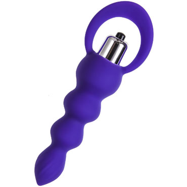 Toyfa ToDo Twisty, фиолетовая, Анальная втулка с вибрацией