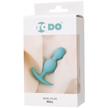 Toyfa ToDo Roll, мятная - Эргономичная анальная втулка - купить в секс шопе