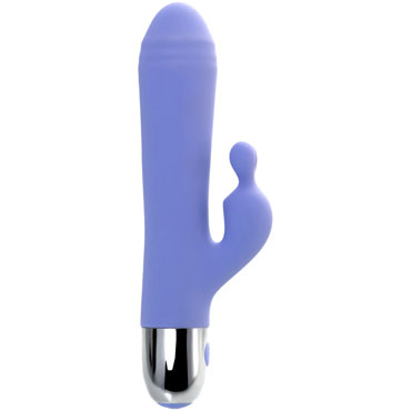 Toyfa Flovetta Crocus, фиолетовый - Вибратор с клиторальной стимуляцией - купить в секс шопе