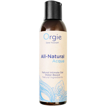 Интимный гель Orgie ALL - NATURAL ACQUA на водной основе, 150 мл