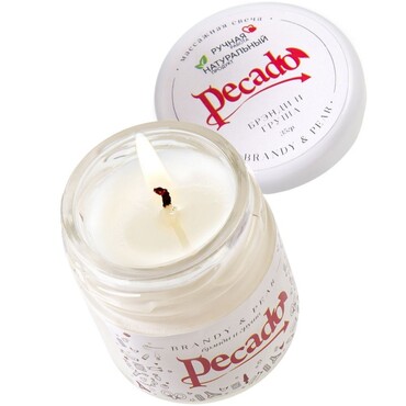 Массажная свеча Pecado BDSM, Brandy & Pear 35мл.