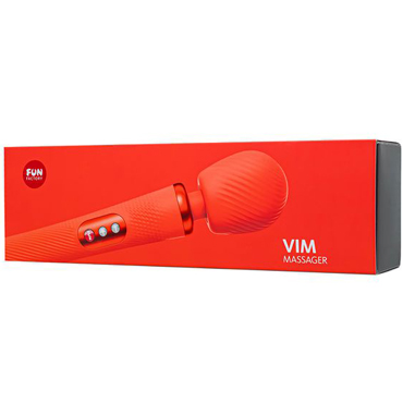 Fun Factory VIM VIBRATING WAND, оранжевый - подробные фото в секс шопе Condom-Shop