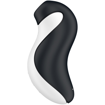 Satisfyer Orca, черно-белый, Вакуум-волновой стимулятор клитора с вибрацией и другие товары Satisfyer с фото