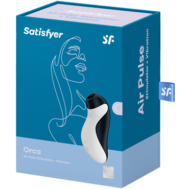 Satisfyer Orca, черно-белый - подробные фото в секс шопе Condom-Shop