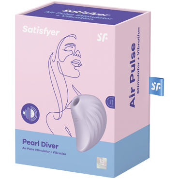 Satisfyer Pearl Diver, фиолетовый - фото 7