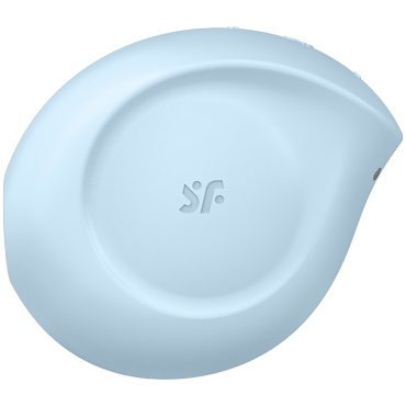 Satisfyer Sugar Rush, голубой - Вакуум-волновой стимулятор клитора с вибрацией - купить в секс шопе