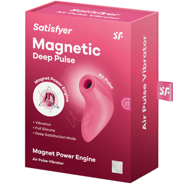 Новинка раздела Секс игрушки - Satisfyer Magnetic Deep Pulse, розовый