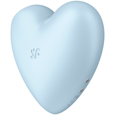 Новинка раздела Секс игрушки - Satisfyer Cutie Heart, голубой