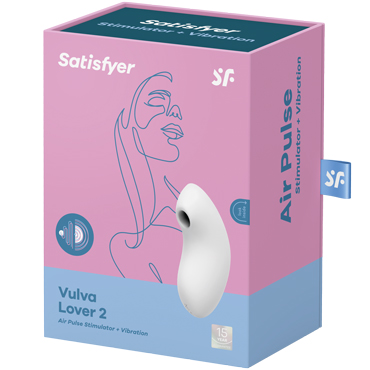 Satisfyer Vulva Lover 2, белый - фото 7