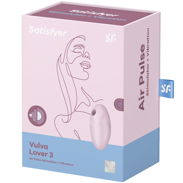 Satisfyer Vulva Lover 3, розовый - фото 7