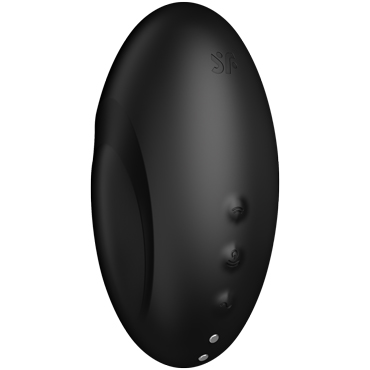 Satisfyer Vulva Lover 3, чёрный - Вакуум-волновой стимулятор клитора с вибрацией - купить в секс шопе