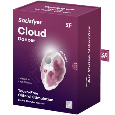 Satisfyer Cloud Dancer, красный - подробные фото в секс шопе Condom-Shop