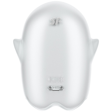Satisfyer Glowing Ghost, белый - подробные фото в секс шопе Condom-Shop