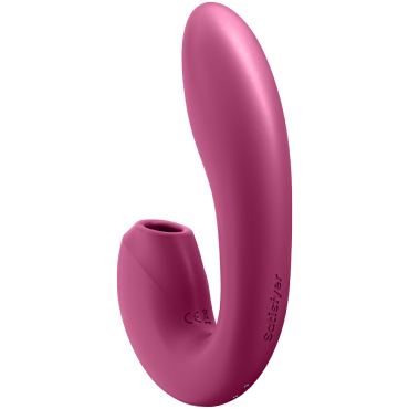 Satisfyer Sunray Connect App, розовый, Вибратор с вакуум-волновым стимулятором и управлением через приложение и другие товары Satisfyer с фото