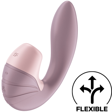 Satisfyer Supernova, розовый, Вибратор с вакуум-волновым стимулятором