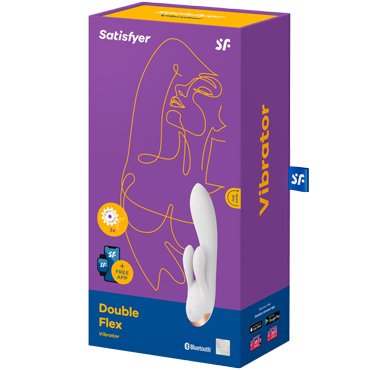 Satisfyer Double Flex Connect App, белый - фото 7