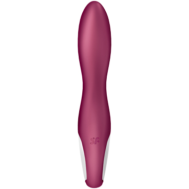 Satisfyer Heated Thrill Connect App, бордовый, Вибратор с подогревом и управлением через приложение и другие товары Satisfyer с фото