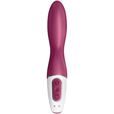 Satisfyer Heated Thrill Connect App, бордовый - подробные фото в секс шопе Condom-Shop