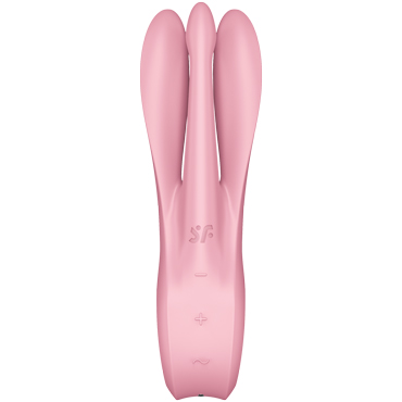 Satisfyer Threesome 1, розовый - подробные фото в секс шопе Condom-Shop