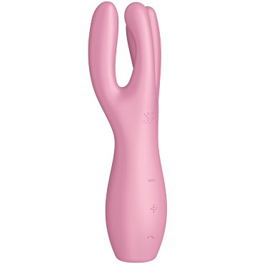 Новинка раздела Секс игрушки - Satisfyer Threesome 3, розовый