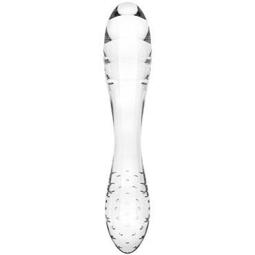 Satisfyer Dazzling Crystal 1, прозрачный, Двусторонний фаллоимитатор из стекла и другие товары Satisfyer с фото