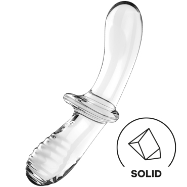 Satisfyer Double Crystal, прозрачный