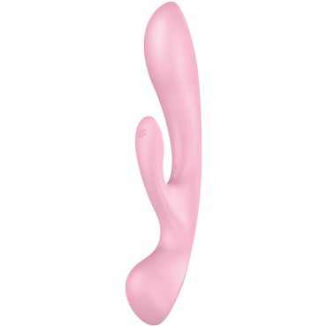 Satisfyer Triple Oh, розовый - фото, отзывы