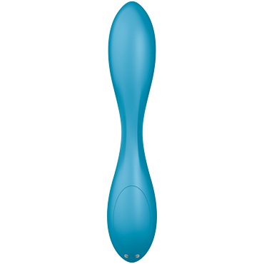 Satisfyer G-Spot Flex 1, бирюзовый - Стимулятор точки G с фиксацией изгиба - купить в секс шопе