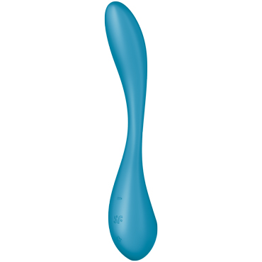 Satisfyer G-Spot Flex 5 Connect App, голубой - фото, отзывы