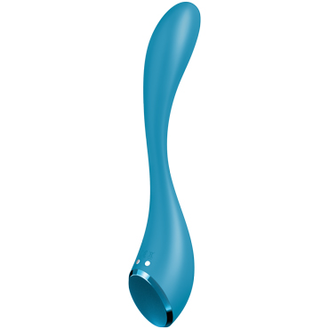 Новинка раздела Секс игрушки - Satisfyer G-Spot Flex 5 Connect App, голубой